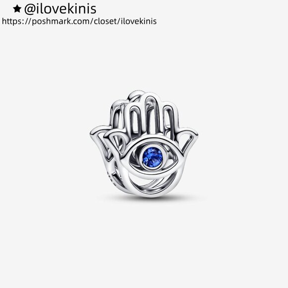 Pandora Hamsa Hand Charm - Picture 1 of 5